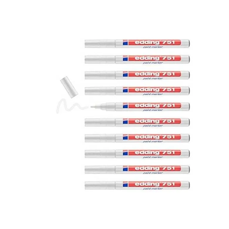 Rotulador Edding 751 color Plata