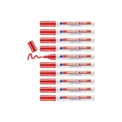 Rotulador Edding 750 color rojo
