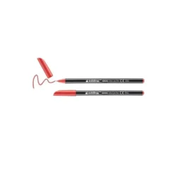 ROTULADOR EDDING PUNTA FIBRA 1200 ROJO N.2 PUNTA REDONDA 0.5 MM BLISTER DE 2 UNIDADES