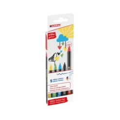 ROTULADOR EDDING PUNTA FIBRA 1200 PUNTA REDONDA 0,5 MM GLITTER BASICO CAJA DE 4 UNIDADES COLORES SURTIDOS