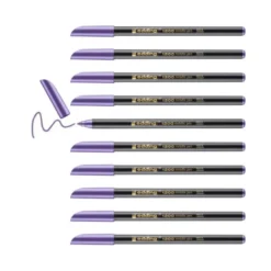 Rotulador Edding 1200 violeta metalizado