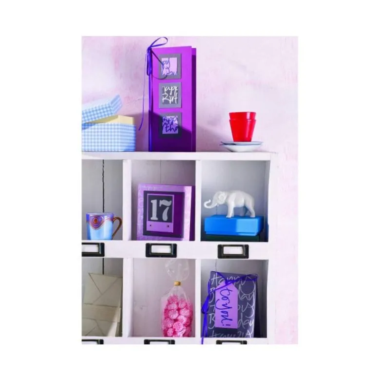 Rotulador Edding 1200 violeta metalizado