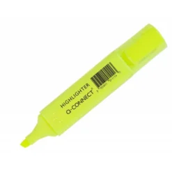 Rotuladores fluorescentes Q-Connect Bolsa 4 colores
