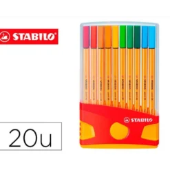 Rotuladores Stabilo point 88 Color Parade Estuche de 20 unidades