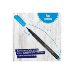 ROTULADOR FABER CASTELL EDICION BLACK PUNTA DE PINCEL CAJA DE 10 UNIDADES COLORES SURTIDOS