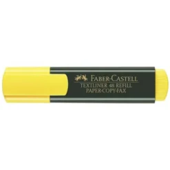 ROTULADOR FABER CASTELL FLUORESCENTE TEXTLINER 48-07 AMARILLO BLISTER DE 1 UNIDAD