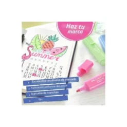 Rotulador Faber Castell fluorescente 1546 pastel textliner estuche 8 unidades colores surtidos