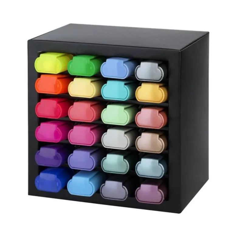 ROTULADOR FABER FLUORESCENTE TEXTLINER 46 SET ESCRITORIO DE 24 UNIDADES COLORES SURTIDOS