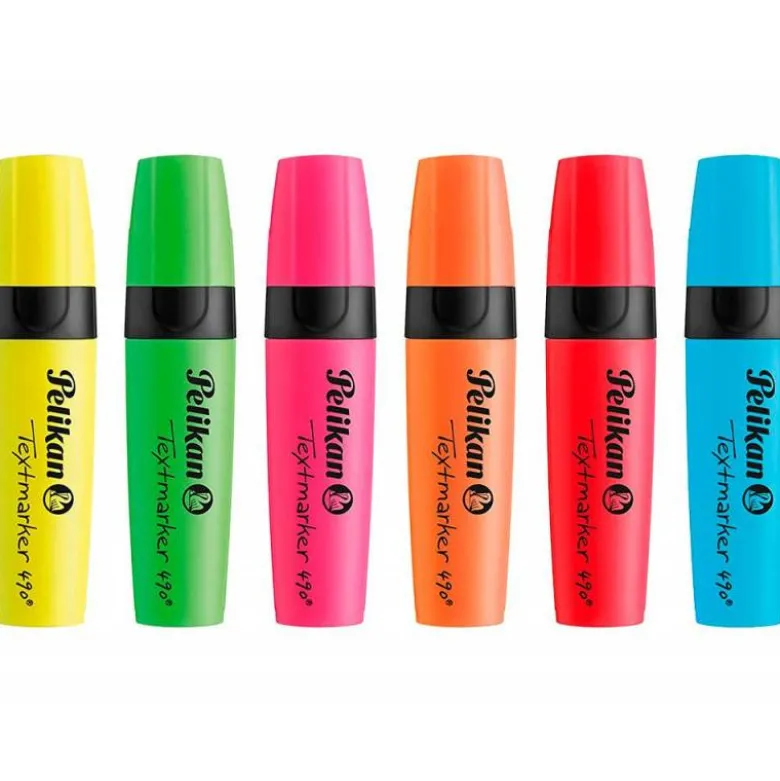 Rotulador fluorescente Pelikan Amarillo trazo 1/5mm