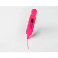 Rotulador fluorescente Q-Connect rosa