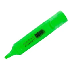 Rotulador fluorescente Q-Connect verde