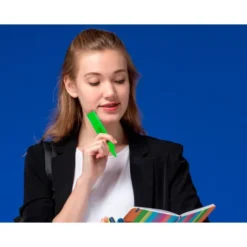 Rotulador fluorescente Q-Connect verde