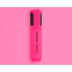 ROTULADOR GREENING FLUORESCENTE PUNTA BISELADA ROSA