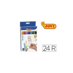 Rotulador Jovi fino lavable caja 24 rotuladores