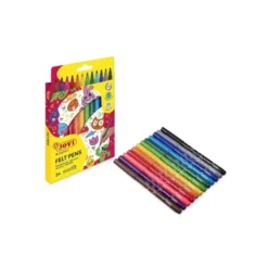 Rotulador Jovi fino lavable caja 12 rotuladores