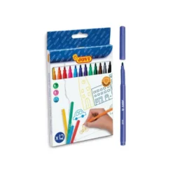 Rotulador Jovi fino lavable caja 12 rotuladores