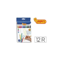 Rotulador Jovi fino lavable caja 12 rotuladores