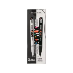 ROTULADOR LIDERPAPEL ACRYLIC BASE AGUA TODO TIPO DE SUPERFICIE PUNTA FINA 0,7 MM CAJA DE 4 PERFILADORES