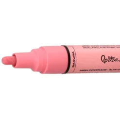 ROTULADOR LIDERPAPEL ACRYLIC BASE AGUA TODO TIPO DE SUPERFICIE PUNTA REDONDA 3 MM CAJA DE 8 UNIDADES COLORES
