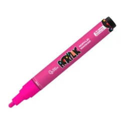 ROTULADOR LIDERPAPEL ACRYLIC BASE AGUA TODO TIPO DE SUPERFICIE PUNTA REDONDA 3 MM ROSA