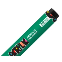 ROTULADOR LIDERPAPEL ACRYLIC BASE AGUA TODO TIPO DE SUPERFICIE PUNTA REDONDA 3 MM VERDE