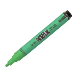 ROTULADOR LIDERPAPEL ACRYLIC BASE AGUA TODO TIPO DE SUPERFICIE PUNTA REDONDA 3 MM VERDE CLARO