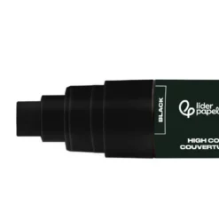 ROTULADOR LIDERPAPEL ACRYLIC BASE AGUA TODO TIPO DE SUPERFICIE PUNTA RECTANGULAR 10 MM NEGRO
