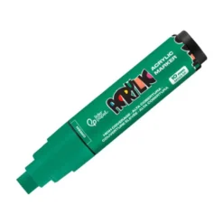 ROTULADOR LIDERPAPEL ACRYLIC BASE AGUA TODO TIPO DE SUPERFICIE PUNTA RECTANGULAR 10 MM VERDE