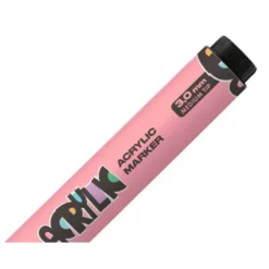 ROTULADOR LIDERPAPEL ACRYLIC BASE AGUA TODO TIPO DE SUPERFICIE PUNTA REDONDA 3 MM ROSA SAKURA