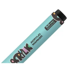 ROTULADOR LIDERPAPEL ACRYLIC BASE AGUA TODO TIPO DE SUPERFICIE PUNTA REDONDA 3 MM VERDE MENTA