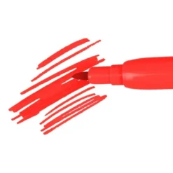 Rotulador Liderpapel fino lavable caja de 12 colores