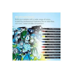 Rotulador Lyra aqua brush acuarelable doble punta fina y pincel negro