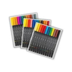 Rotulador Lyra Duo Art Pen Doble punta fina y punta pincel Caja de 36 unidades Colores Surtidos