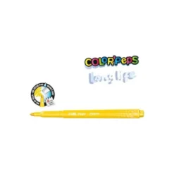 ROTULADOR MAPED COLOR PEPS LONG LIFE LAVABLE PUNTA MEDIA CAJA DE 12 UNIDADES COLORES SURTIDOS