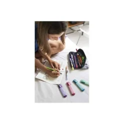 ROTULADOR MAPED FLUORESCENTE PEPS PASTEL CON GLITTER 4 UNIDADES COLORES SURTIDOS