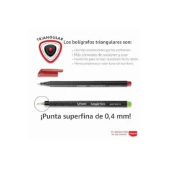 Rotulador Maped Graph´Peps Punta de Metal Fina Estuche de 20 colores