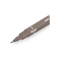 ROTULADOR MARCA UNIBALL PIN BR-200 PUNTA DE PINCEL FINO GRIS OSCURO