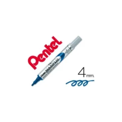 Rotulador Maxiflo Pentel azul para pizarra blanca
