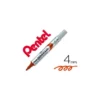 Rotulador Maxiflo Pentel rojo para pizarra blanca