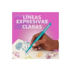 ROTULADOR PAPER MATE FLAIR ORIGINAL PUNTA FIBRA 1MM VERDE