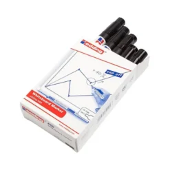 Rotulador para pizarra blanca Edding 660 negro recargable