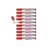 Rotulador para pizarra blanca Edding 660 rojo recargable