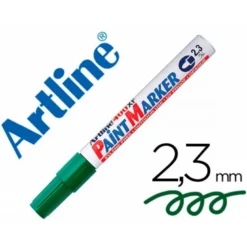 Rotulador Permanente Color Verde Artline EK-400 Punta Redonda 2.3 mm