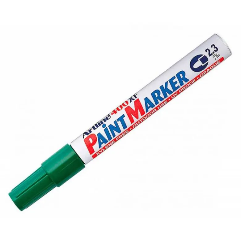 Rotulador Permanente Color Verde Artline EK-400 Punta Redonda 2.3 mm