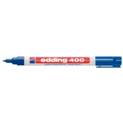 Rotulador Permanente Edding 400 Color Azul Punta Fina