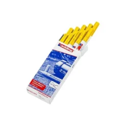 Rotulador Permanente Edding 751 Color Amarillo Punta Redonda