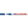 Rotulador Permanente Edding 751 Color Azul Punta Redonda