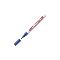 Rotulador Permanente Edding 751 Color Azul Punta Redonda