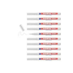 Rotulador Permanente Edding 751 Color Negro Punta Redonda