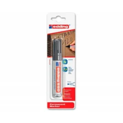 Rotulador Permanente Edding 550 Color Negro Punta redonda